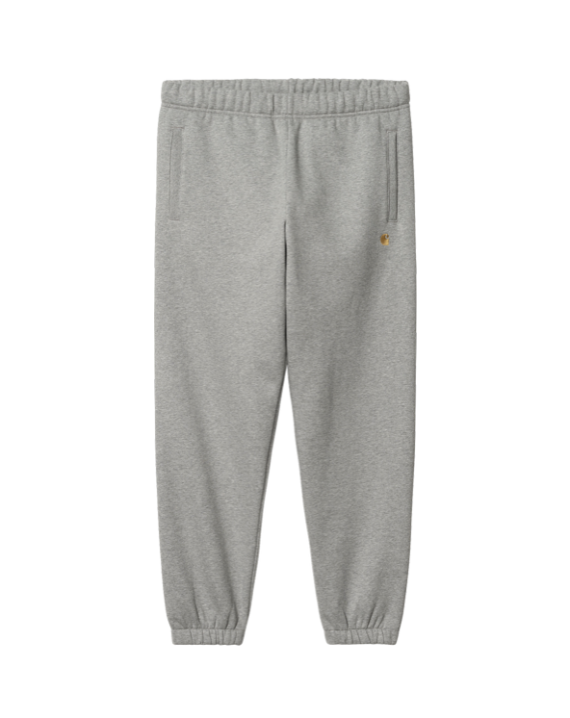 pantalon de survêtement couleur gris en coton